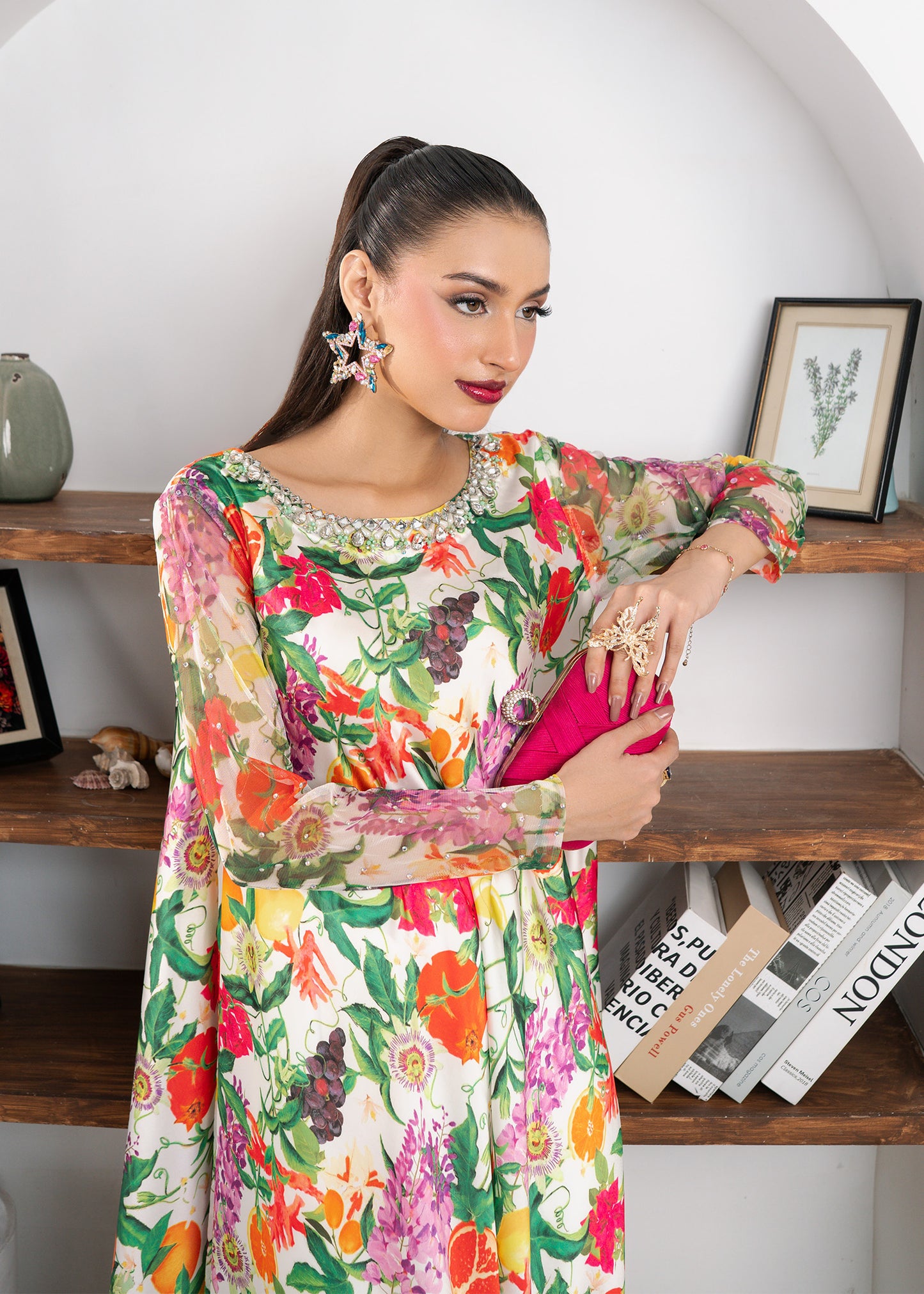 Mixed Bloom Shirt