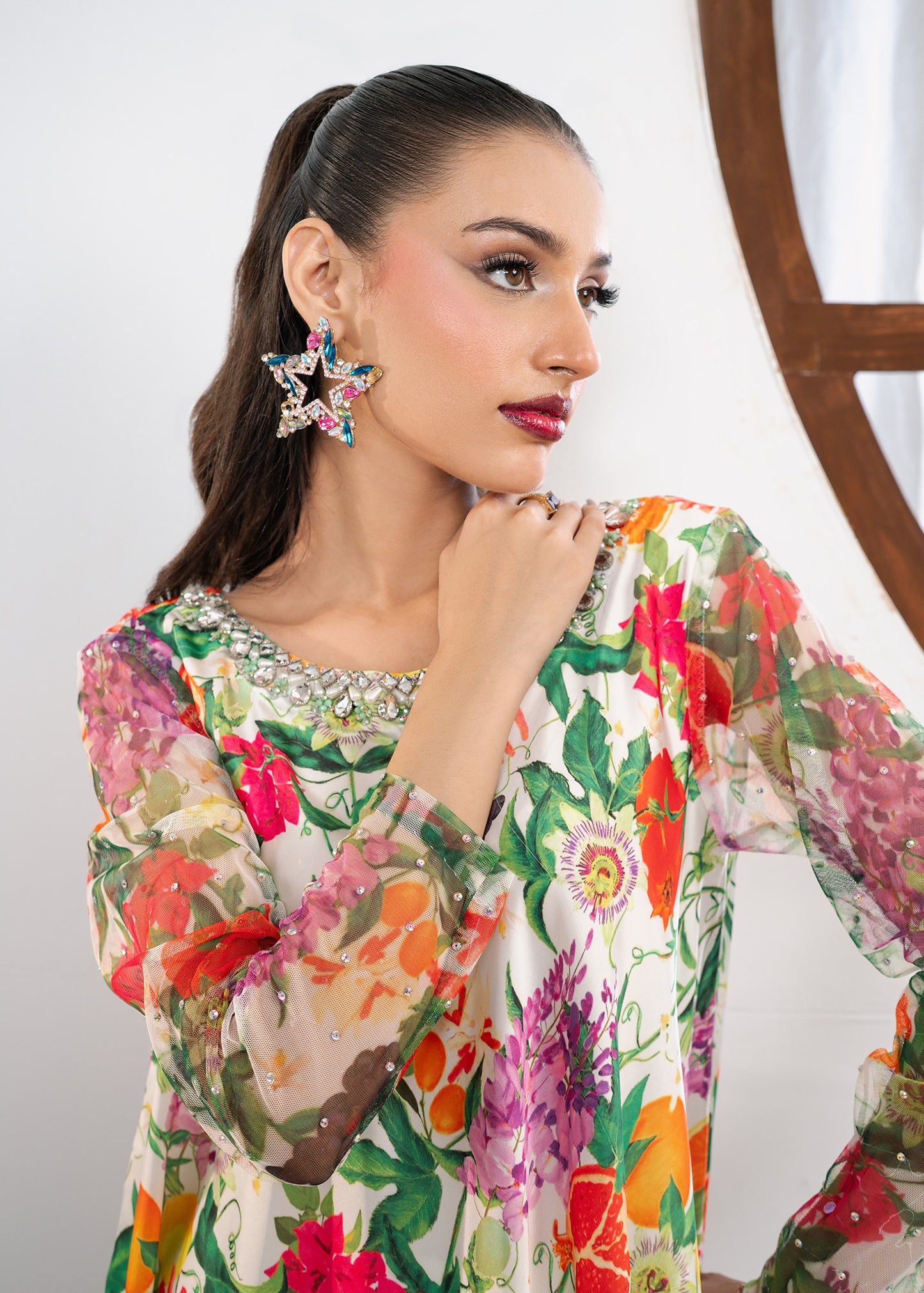 Mixed Bloom Shirt